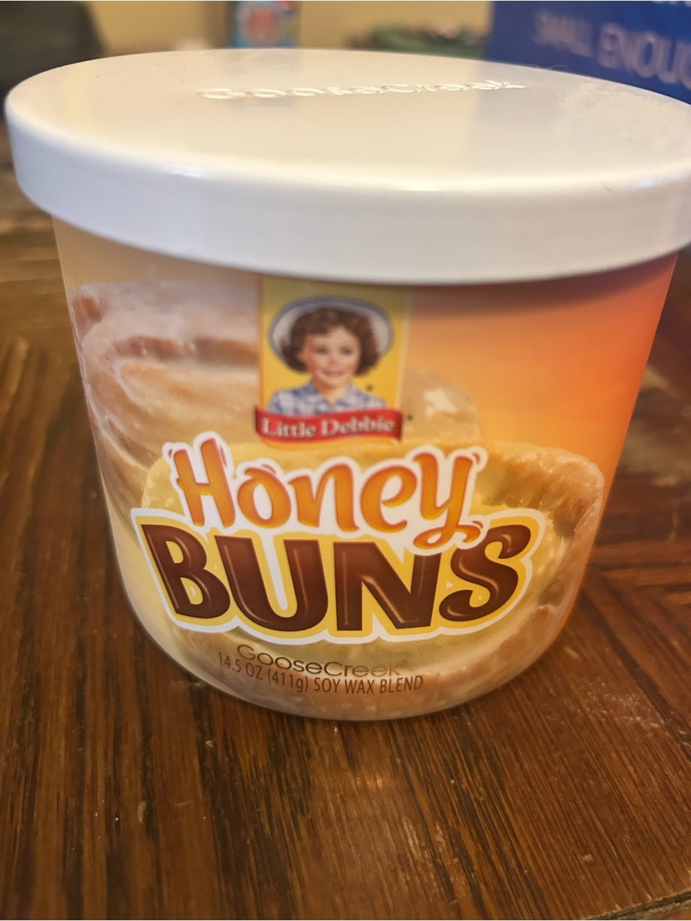 Honey Buns Scented Candle - White Lid